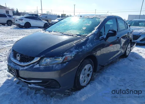 2013 Honda Civic Lx из США, поврежденный, VIN 2HGFB2F58DH572620